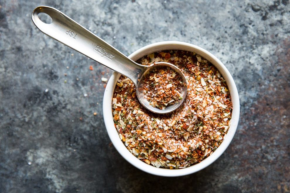 An easy recipe for Montreal Steak Seasoning. Make this copycat spice blend using common pantry ingredients. It's great on steak, of course, but also delicious on chicken, pork, and vegetables. Or, mix with oil and soy sauce for a delicious marinade!