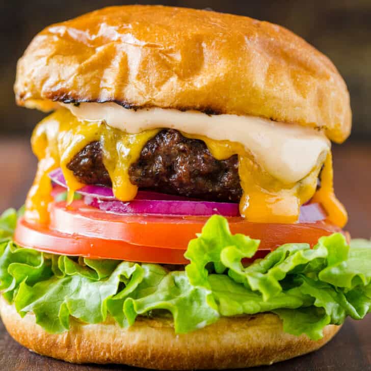 Hamburger with Cheese