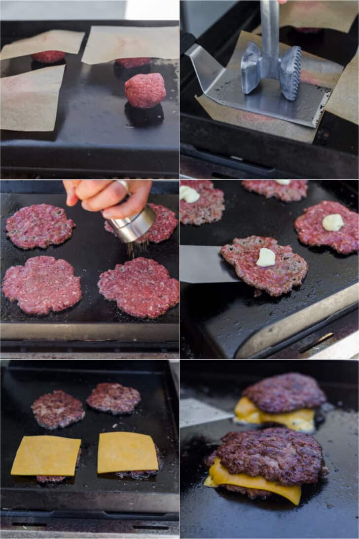 how to make smash burgers step by step