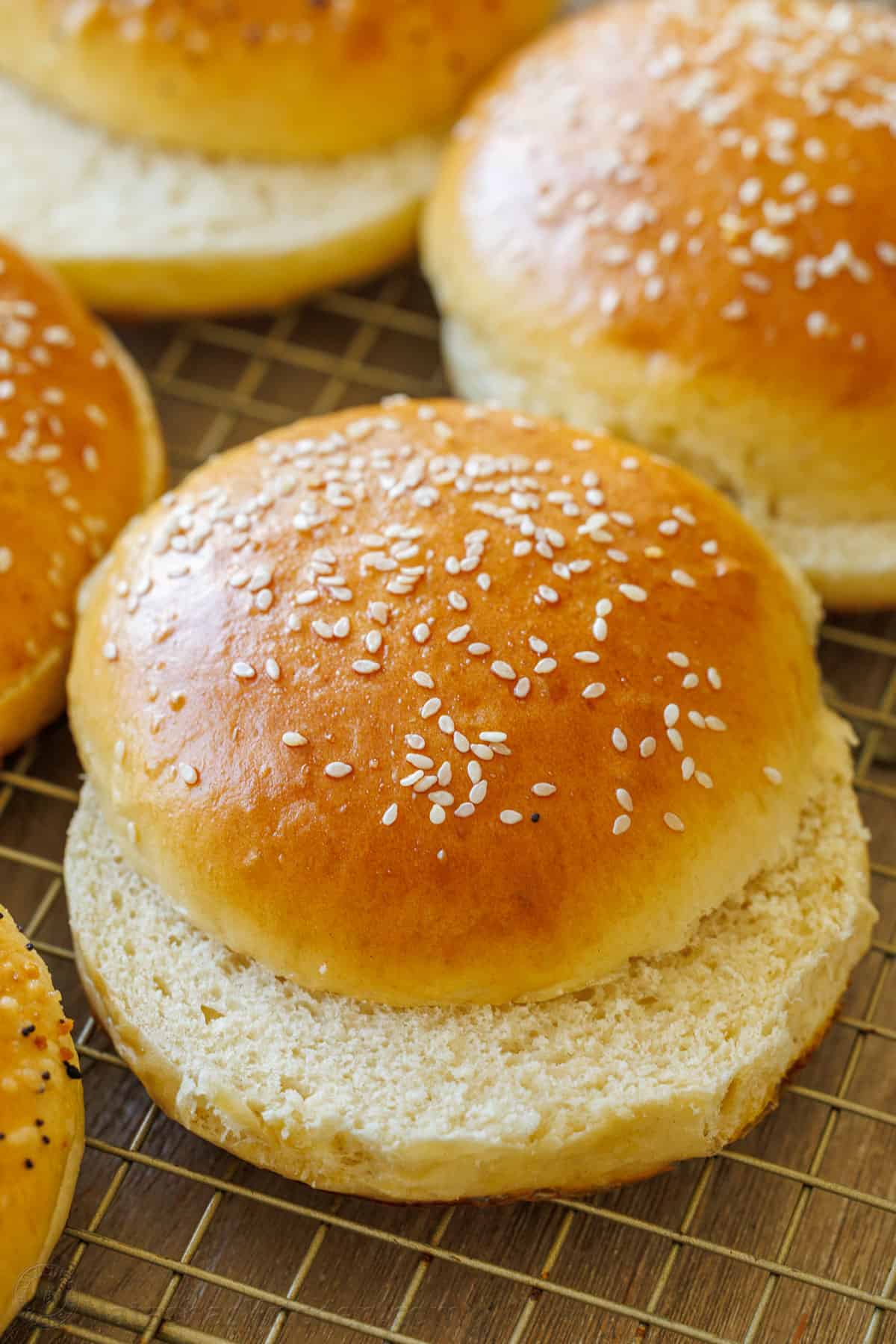 Hamburger Buns Recipe (VIDEO) – NatashasKitchen.com